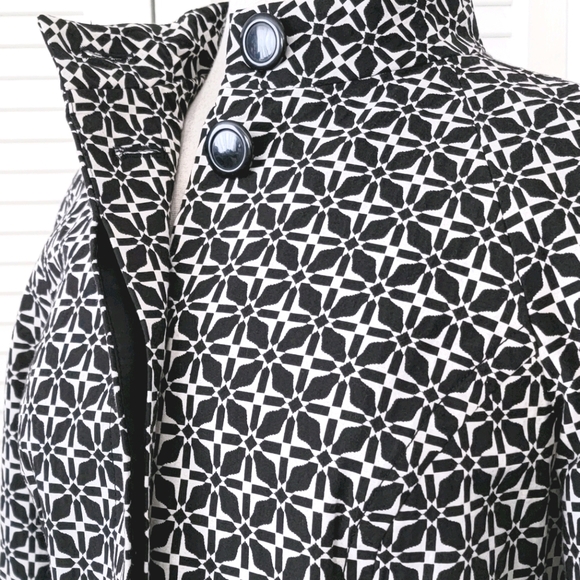 Charter Club High-Collar Cropped Jacket Blazer. - Picture 10 of 12